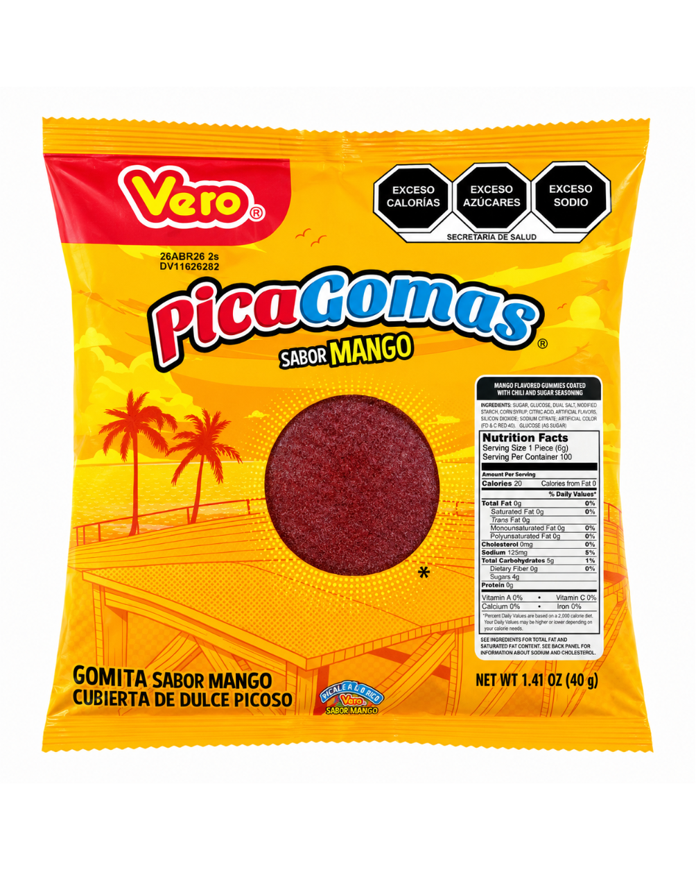 Revolcaditas Mango 100 pcs bag