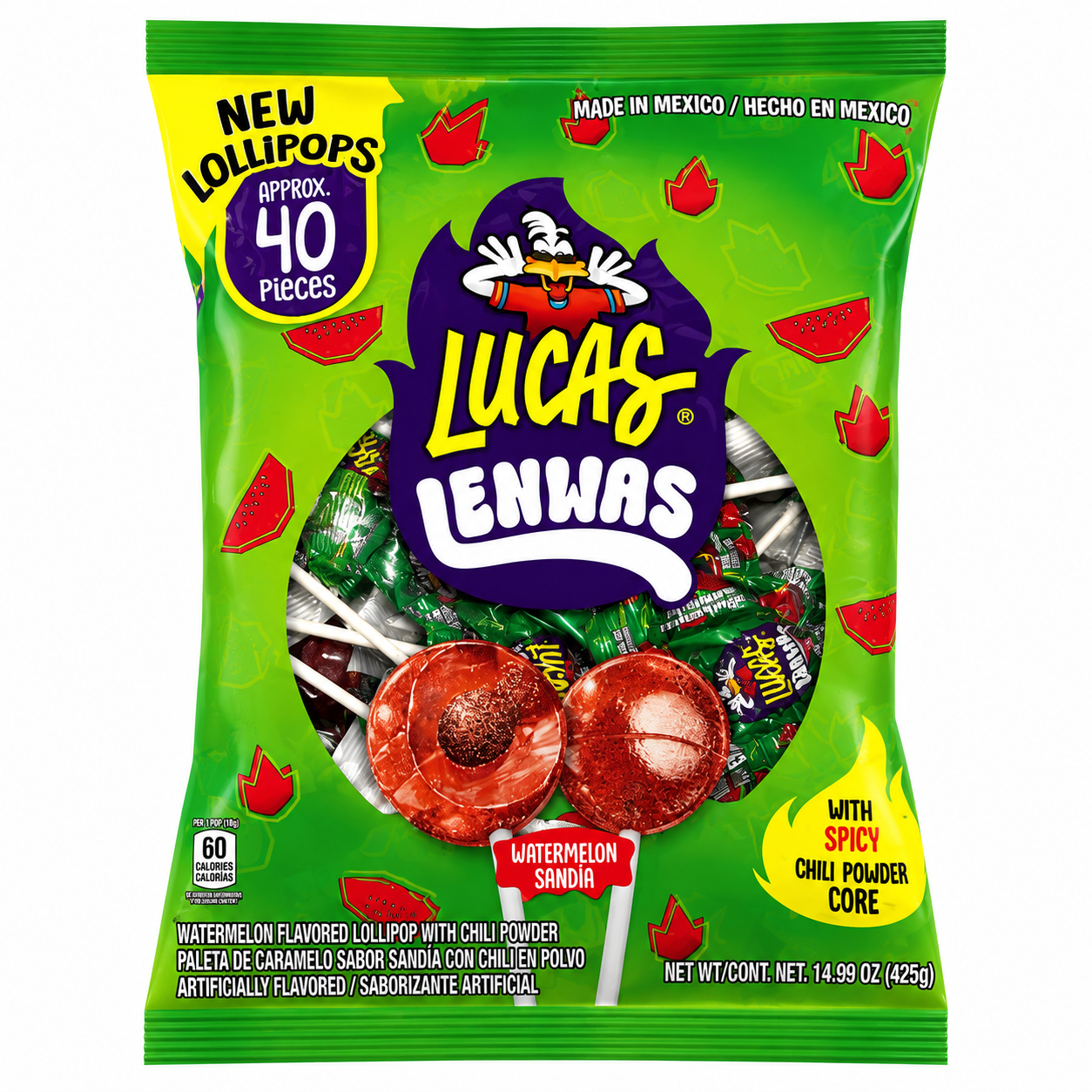Lucas Lenwas Sandia 40 pcs | Watermelon