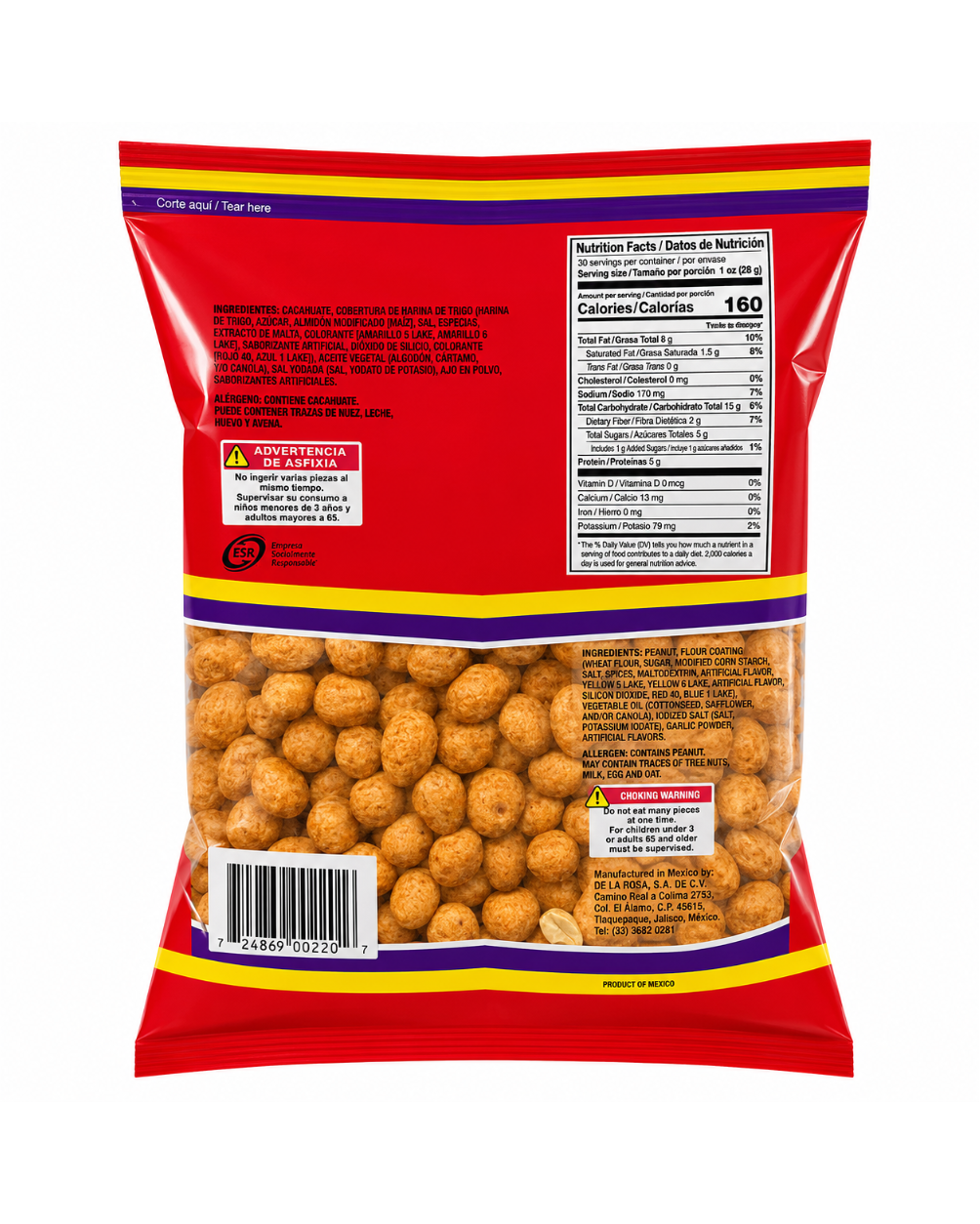 Japones Nishiyama Cocktail Peanuts| 1 lb bag