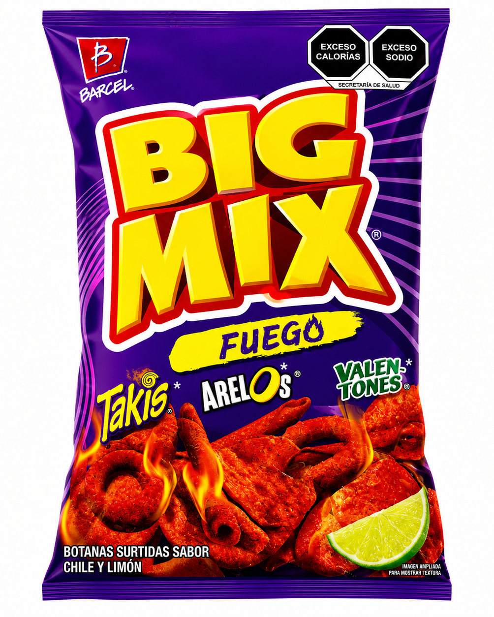 Big Mix Fuego | Takis, Arelo's, Valen Tones Bag