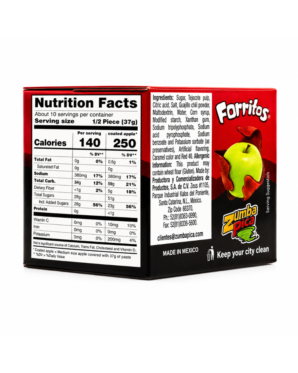 Forritos Chamoy Caramel Paste | 5ct Box