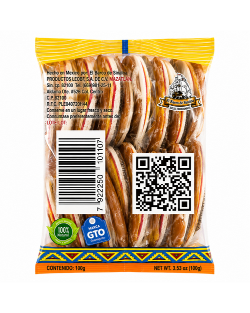 Aldama Obleas con cajeta mini | 20 pieces