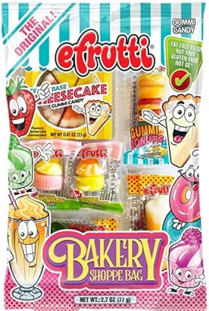 Efrutti Bakery shoppe Bag 70pc