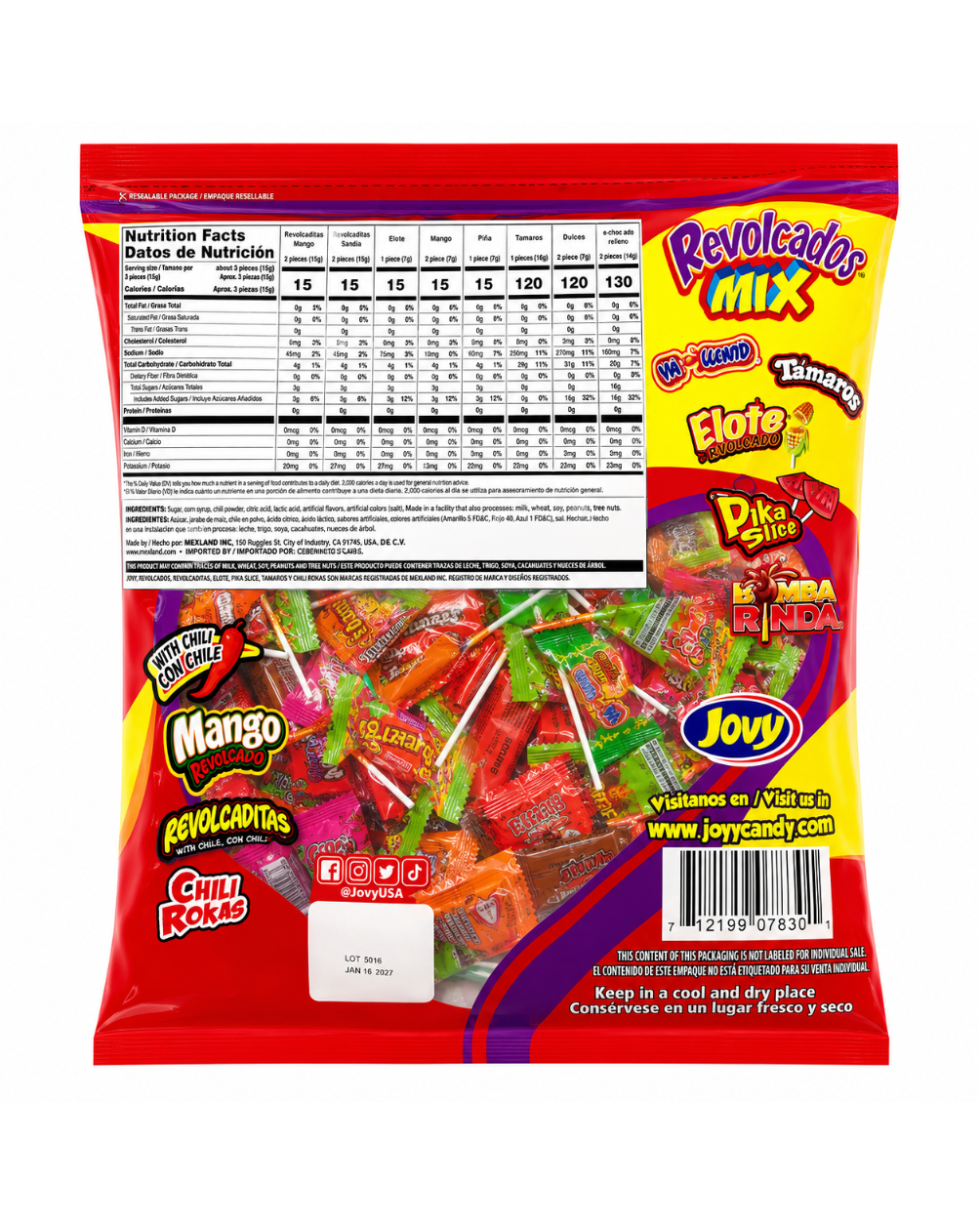 Revolcado Mix | 5lbs bag