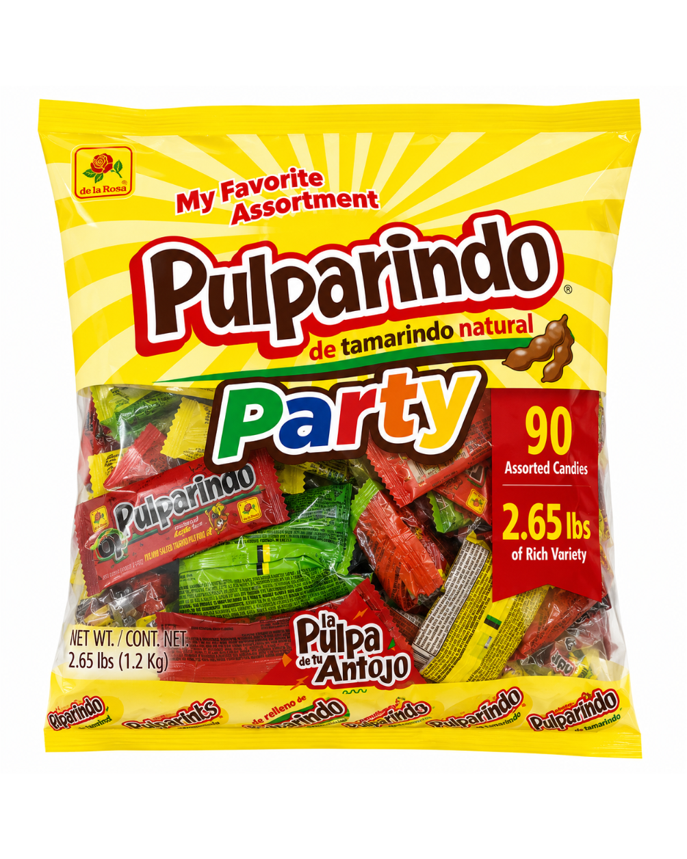 Pulparindo Party Assorted Bag | 2.65lbs bag
