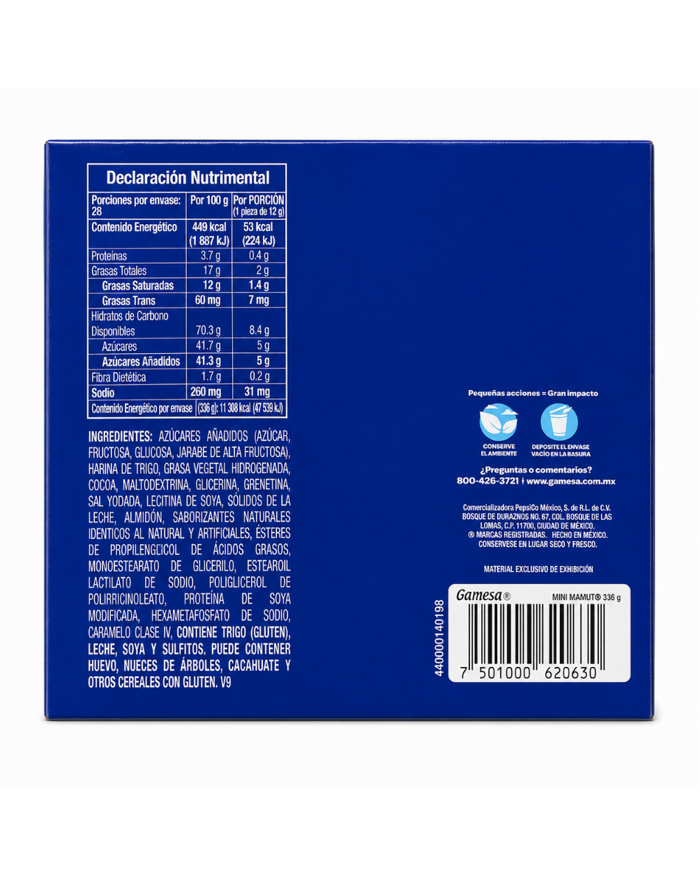 Mini Mamut 28 pack box