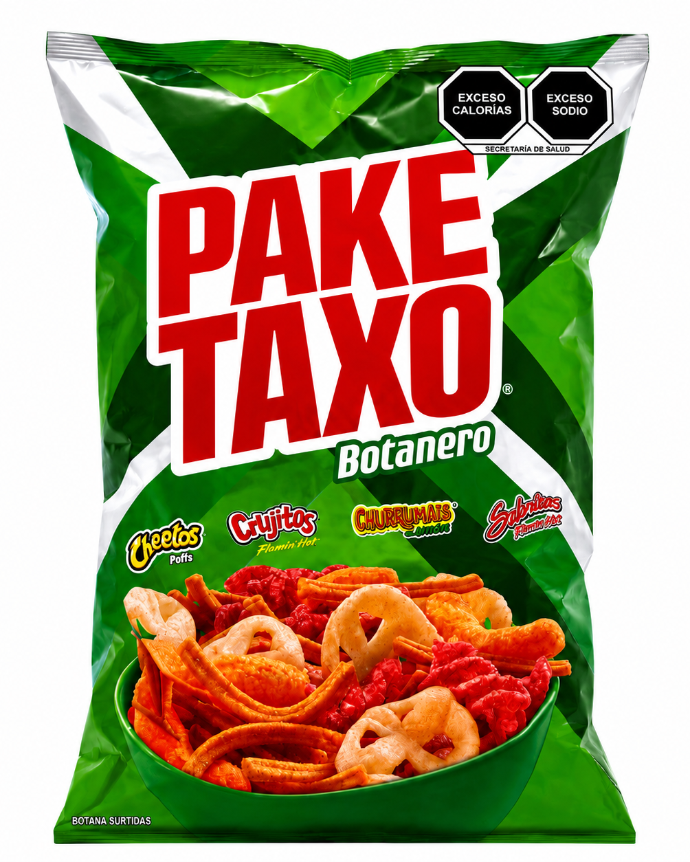 Pake taxo Botanero | Green Bag