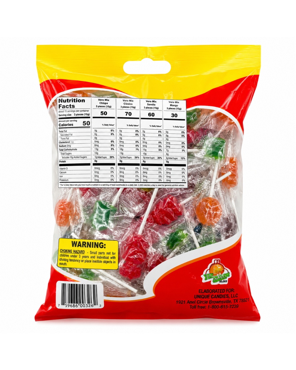 Chileta Pinatera | 4lbs Bag