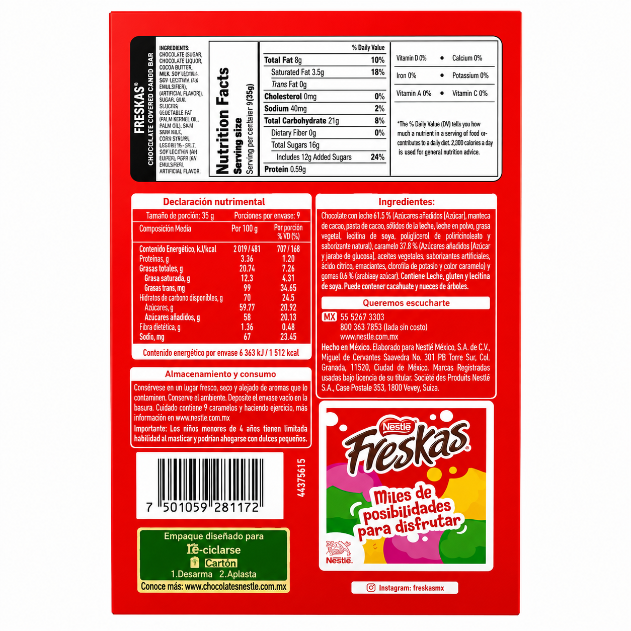 Freskas | 9 piece display box
