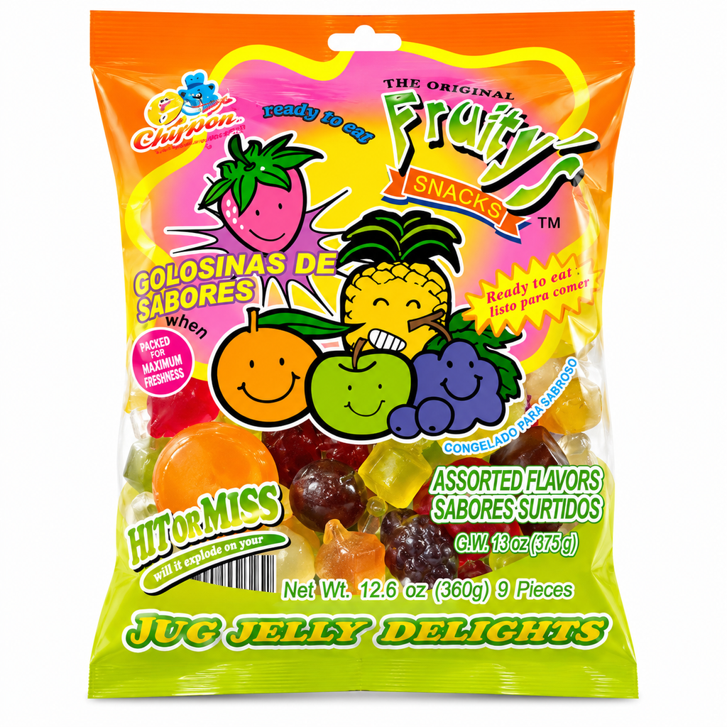 Fruity’s Popping Jellies | 9 piece bag