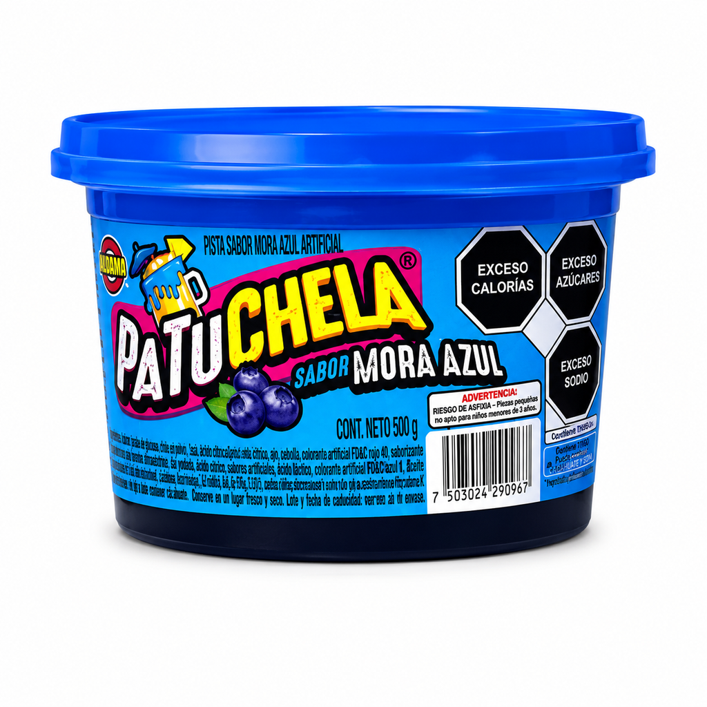 PatuChela Mora Azul Blueberry rim dip