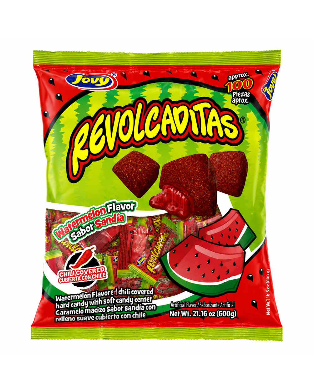 Revolcaditas Watermelon 100 pcs bag