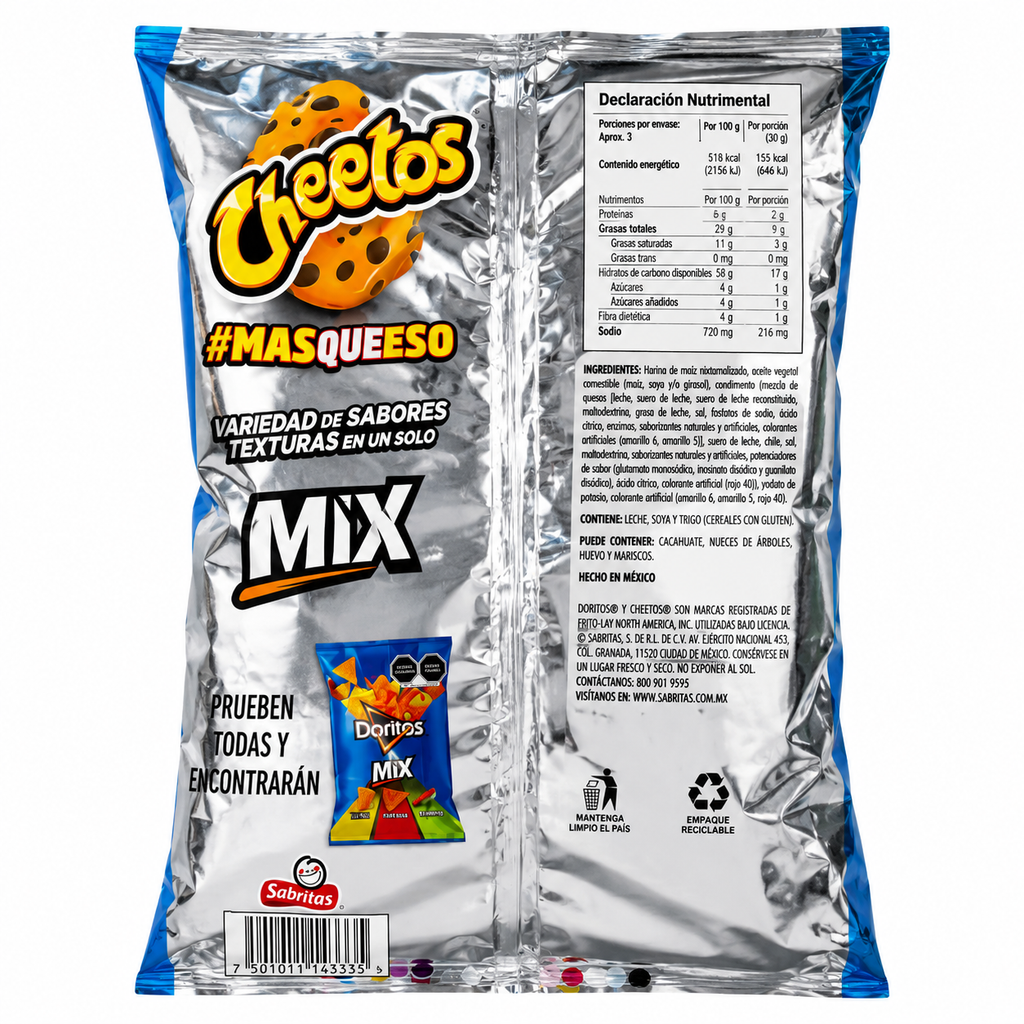 Cheetos Mix |Bolitas, Puff, Xtra Flaming Hot