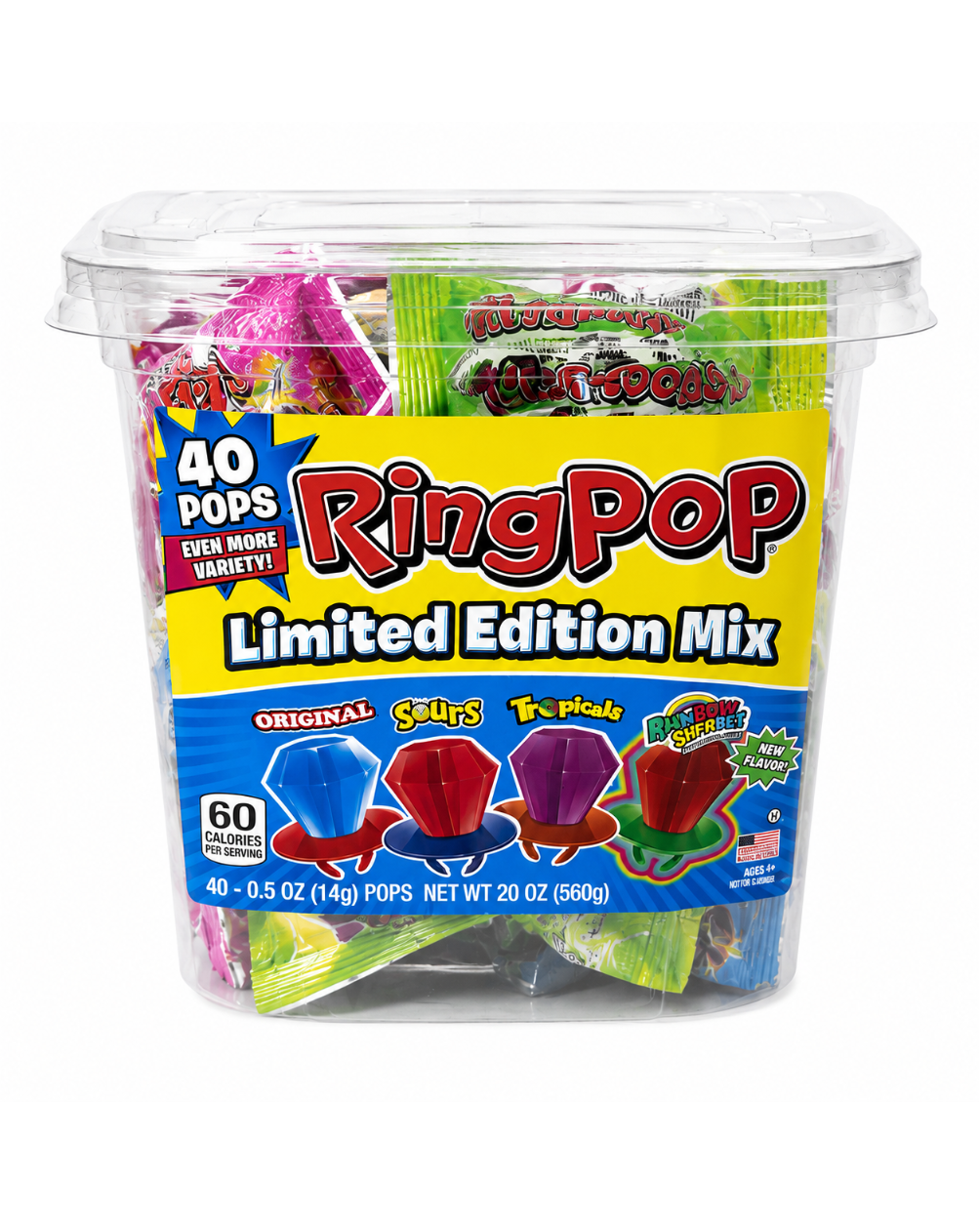 RIng Pop Limited Edition Mix 40 pcs