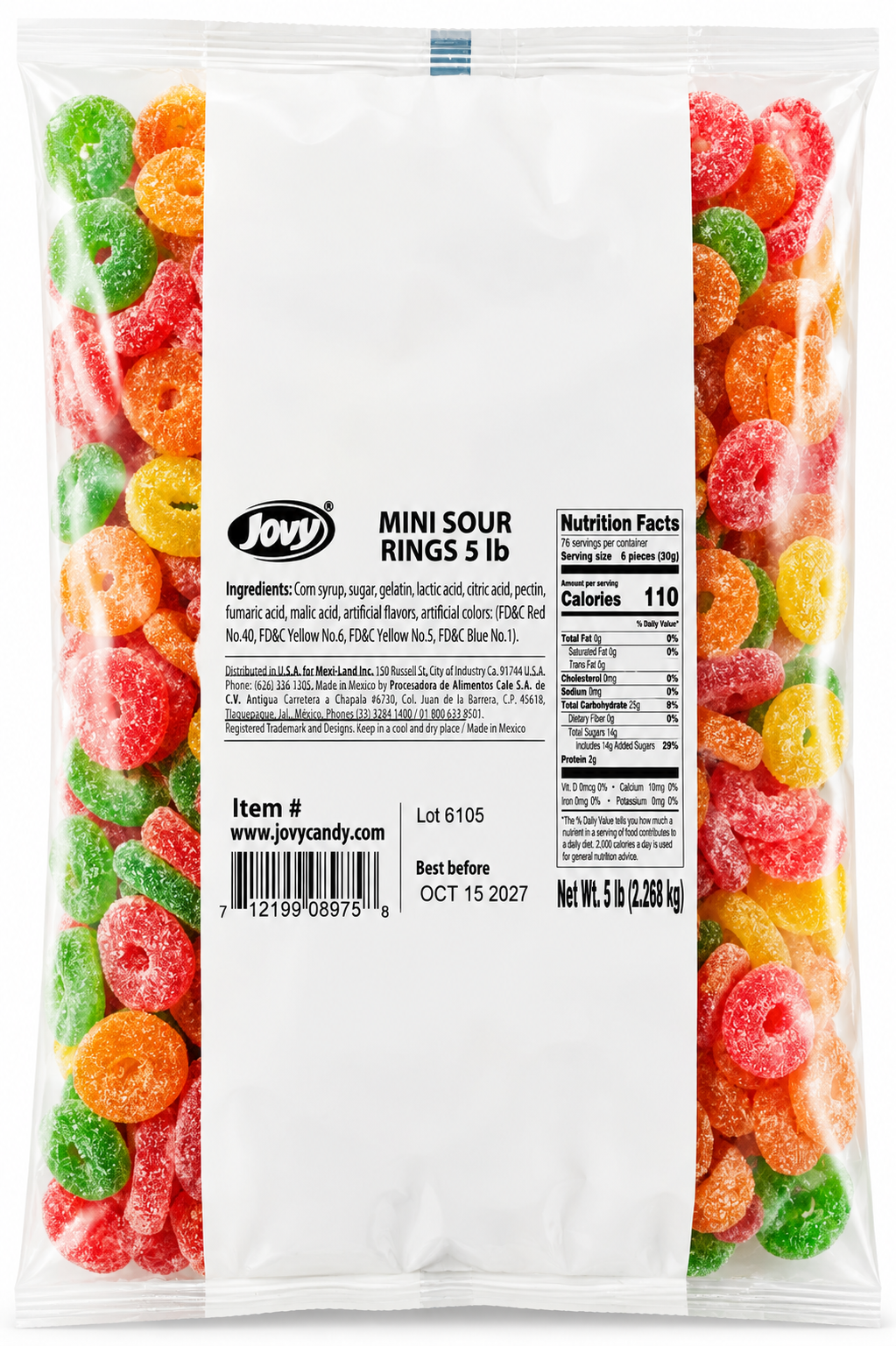 Jovy Mini sour Rings