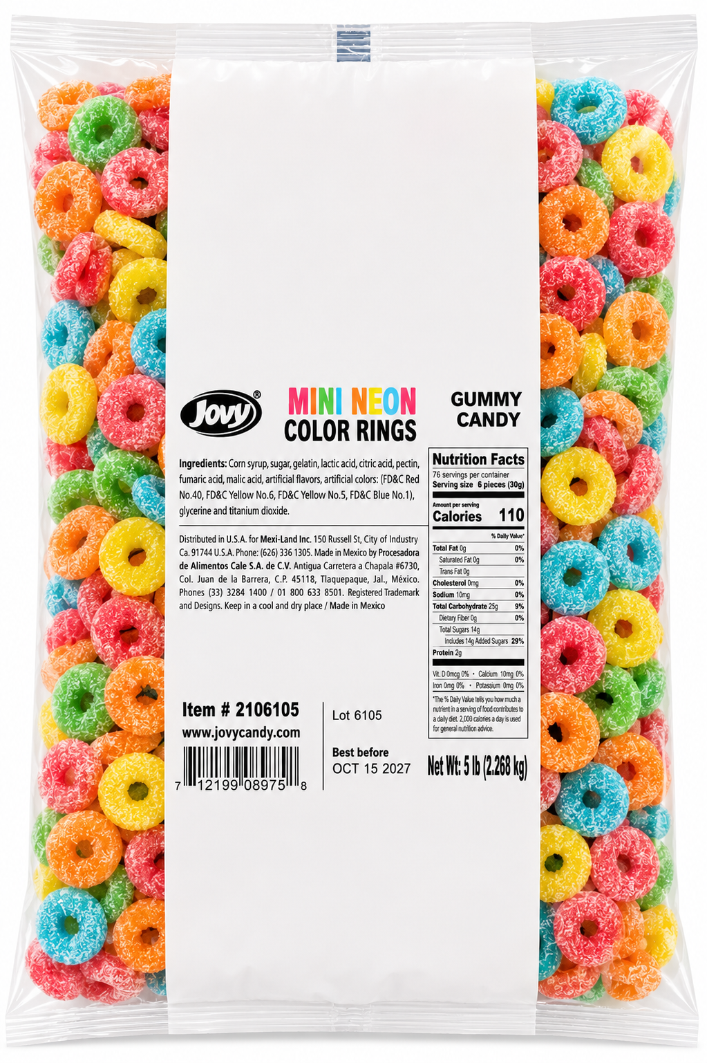 Jovy Mini sour Rings