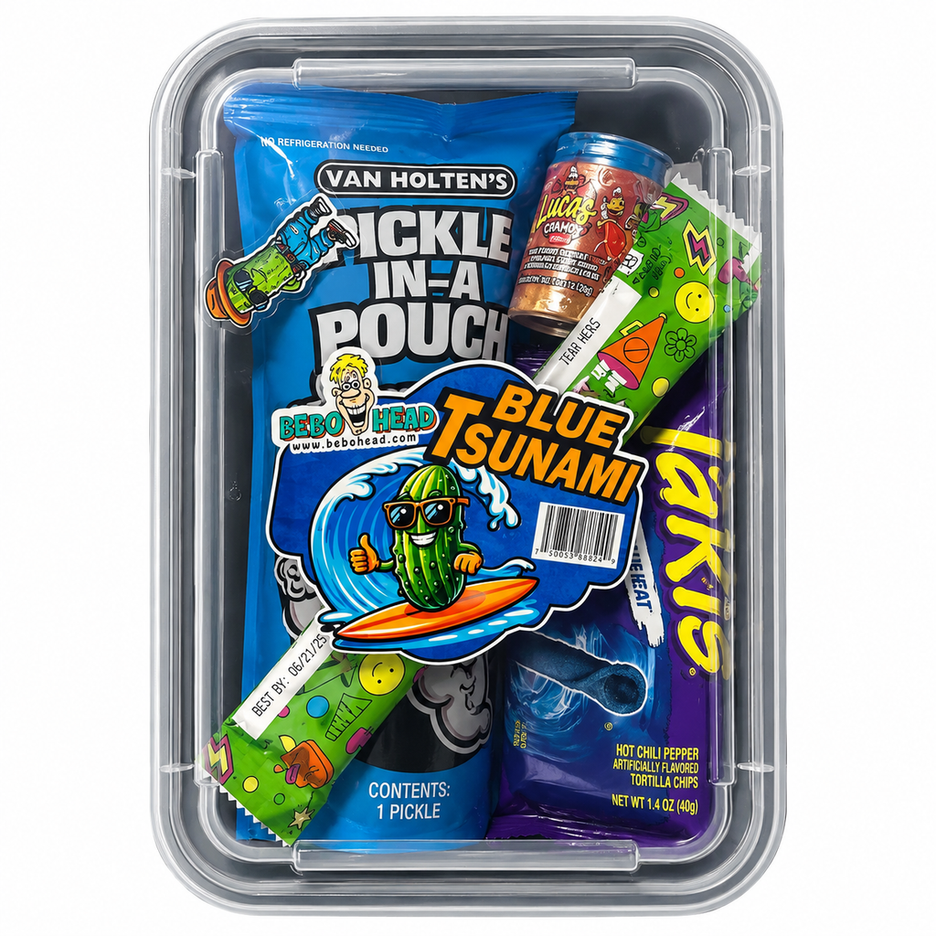 Blue Tsunami Pickle Kit | 5 piece snack kit
