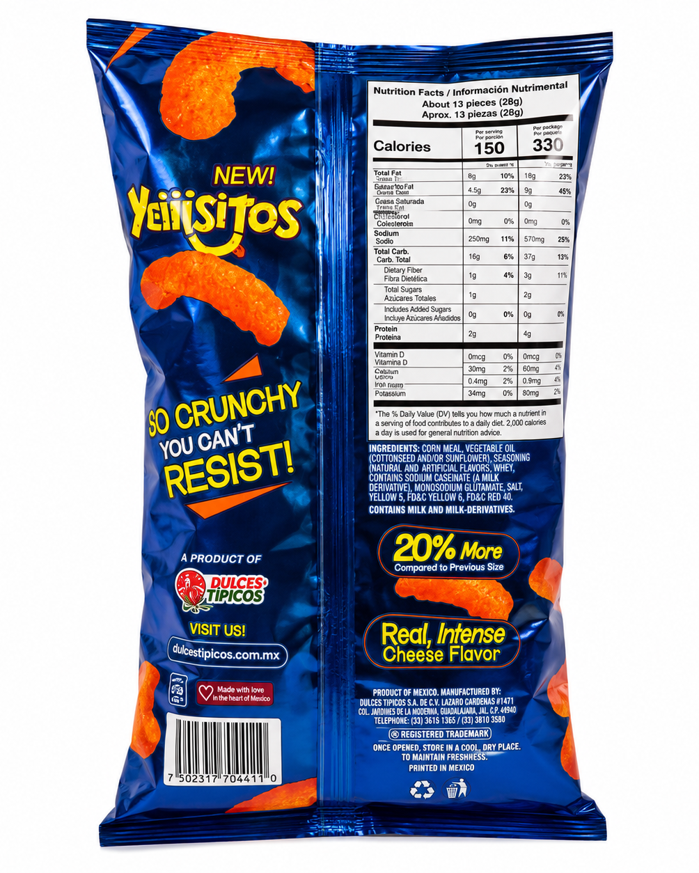 Yeesitos Puff | 2.1 oz bag