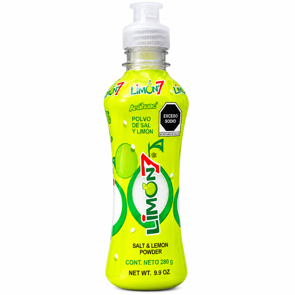 Limon 7 Salt and Lemon Powder Bottle Presentation | 280g Bottle
