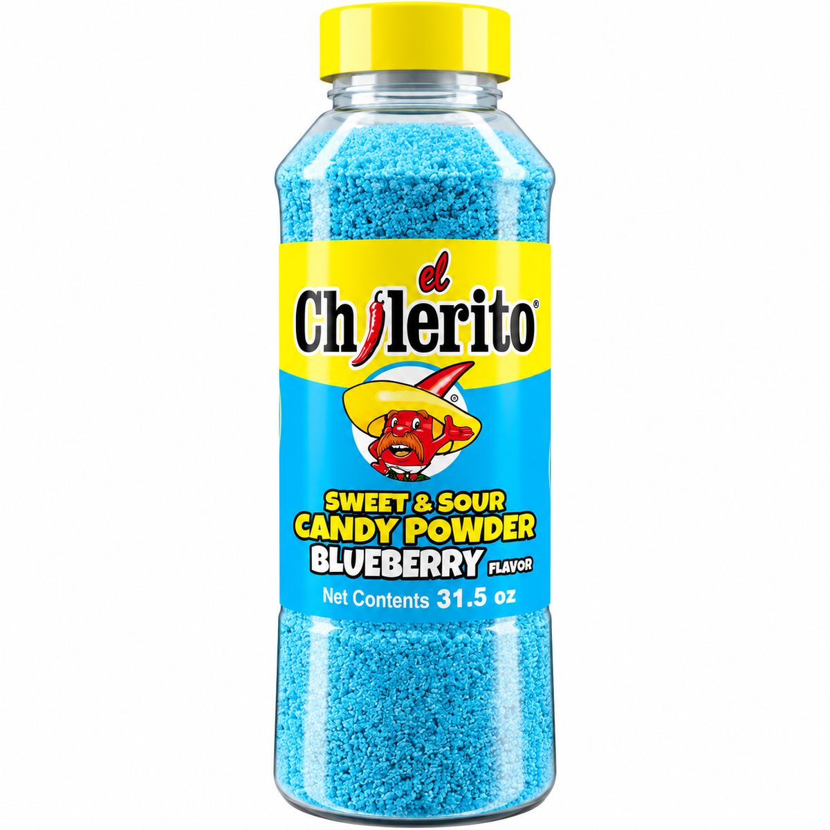 Chilerito Sweet and Sour Candy Powder Blueberry Flavor | 31.5oz