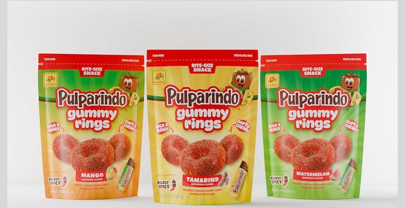 Pulparindo Gummy rings