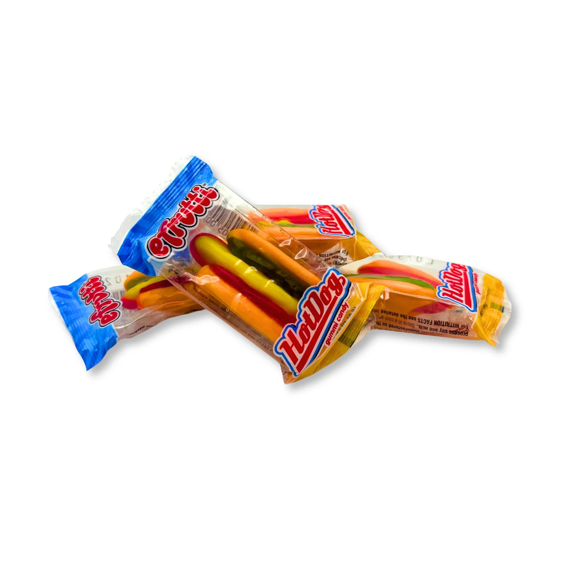 Efrutti Hot Dog Shaped Gummi Candy | 60 pieces