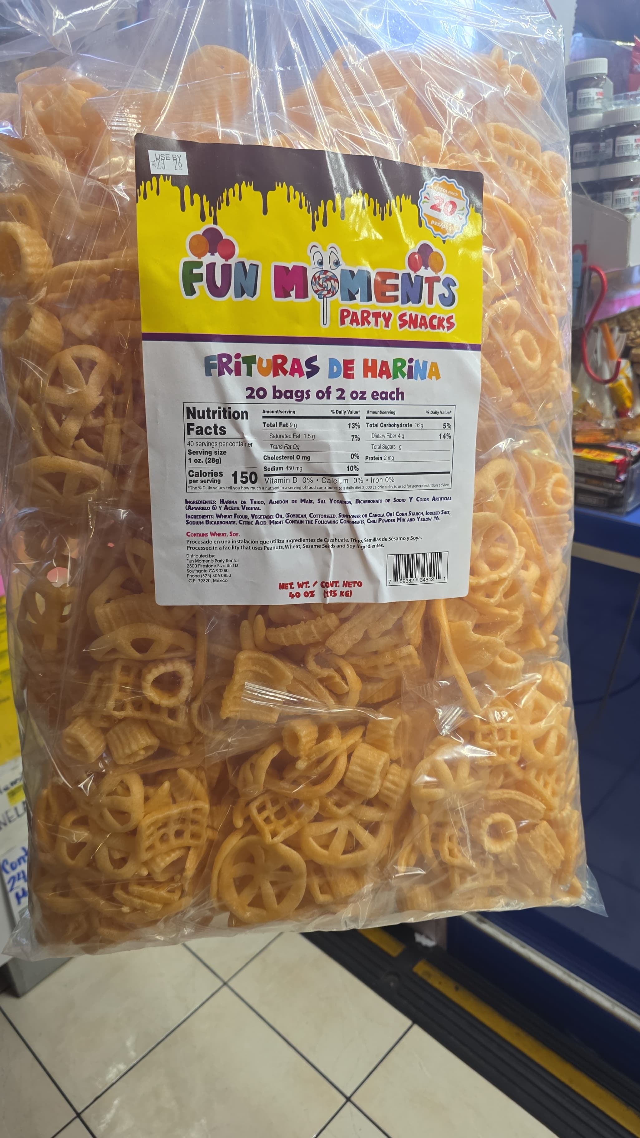 Frituras de Harina-Large Bulk Bag