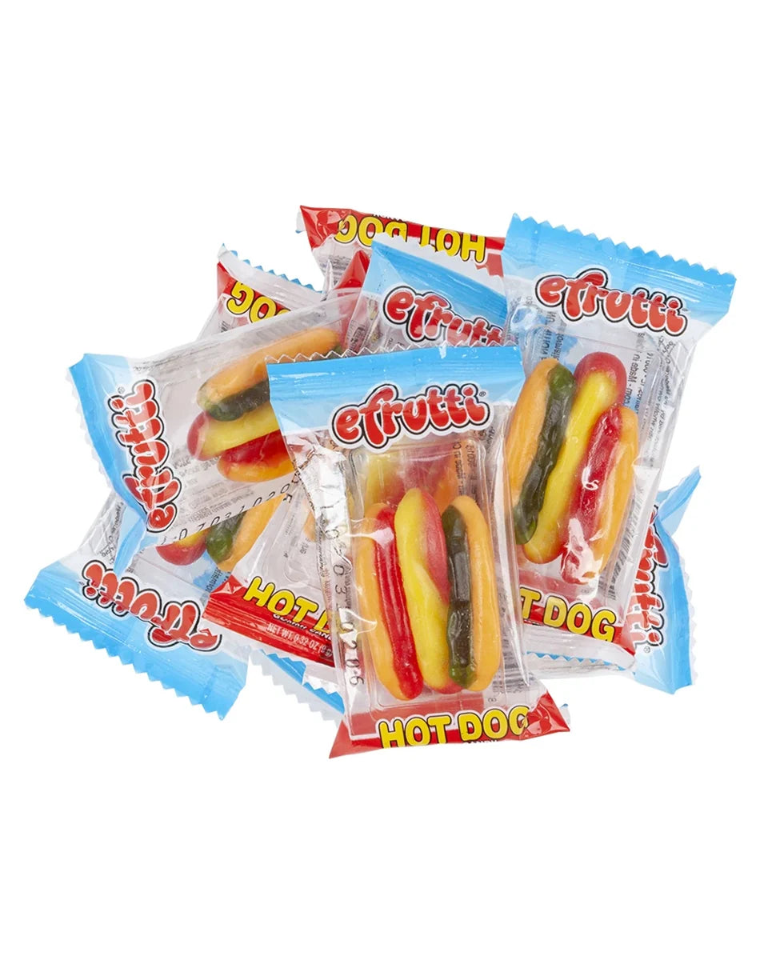 Efrutti Hot Dog Gummies | 2.2 lbs Bag