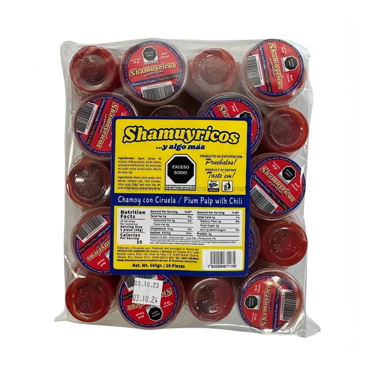 Shamuyricos 20pz