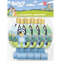 Unique Bluey Party Blowouts 8ct