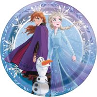 Unique Disney Frozen ll Round 7" Party Plate 8ct