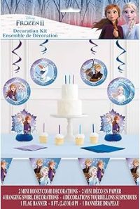 Unique Disney Frozen ll Decoration Kit 7ct