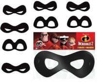 Disney Pixar The Incredibles ll Photo Prop Mask 8ct