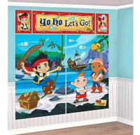 Jack and the Never Land Pirates Giant Scene Setter 5ct