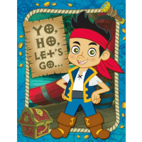 Jack and the Never Land Pirates Party Invitations 8ct