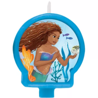 Disney The Little Mermaid Birthday Candle 1ct