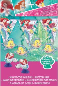 Disney The Little Mermaid Party Decoration Kit 7ct