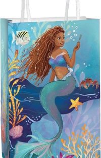 Disney The Little Mermaid Kraft Bag 8ct