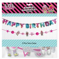 LOL Surprise Happy Birthday Prismatic Banner kit 2ct