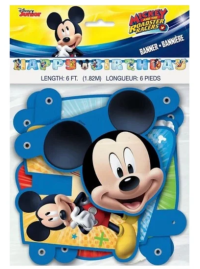 Mickey Mouse & the Roadster Racers Happy Birthday Banner 1ct