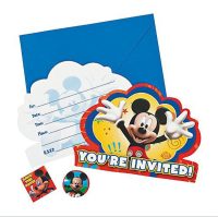 Disney Mickey Mouse Clubhouse - 8 invitations