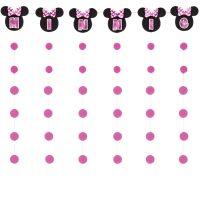 Minnie Mouse Banner String Decoration Kit 10ft 7ct