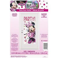 Minnie Mouse Party Door Poster 1ct