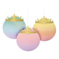 Disney Princess Paper Lanterns Decoration 4ct