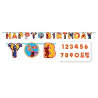 Sesame Street Ribbon Letter Banner Kit 10ft 25ct