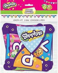 Shopkins Happy Birthday Banner 6ft 1ct