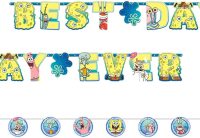 SpongeBob SquarePants "Best Day Ever" Banner 2ct