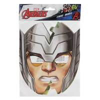 Marvel Avengers Assorted Party Masks 8ct