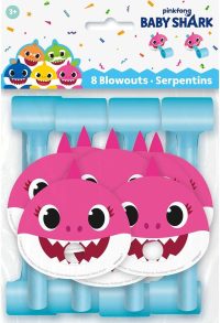 Baby Shark Party Blowouts 8ct