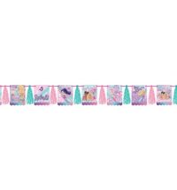 Barbie Dreamtopia Mermaid Glitter Tassel Garland 10ft 1ct